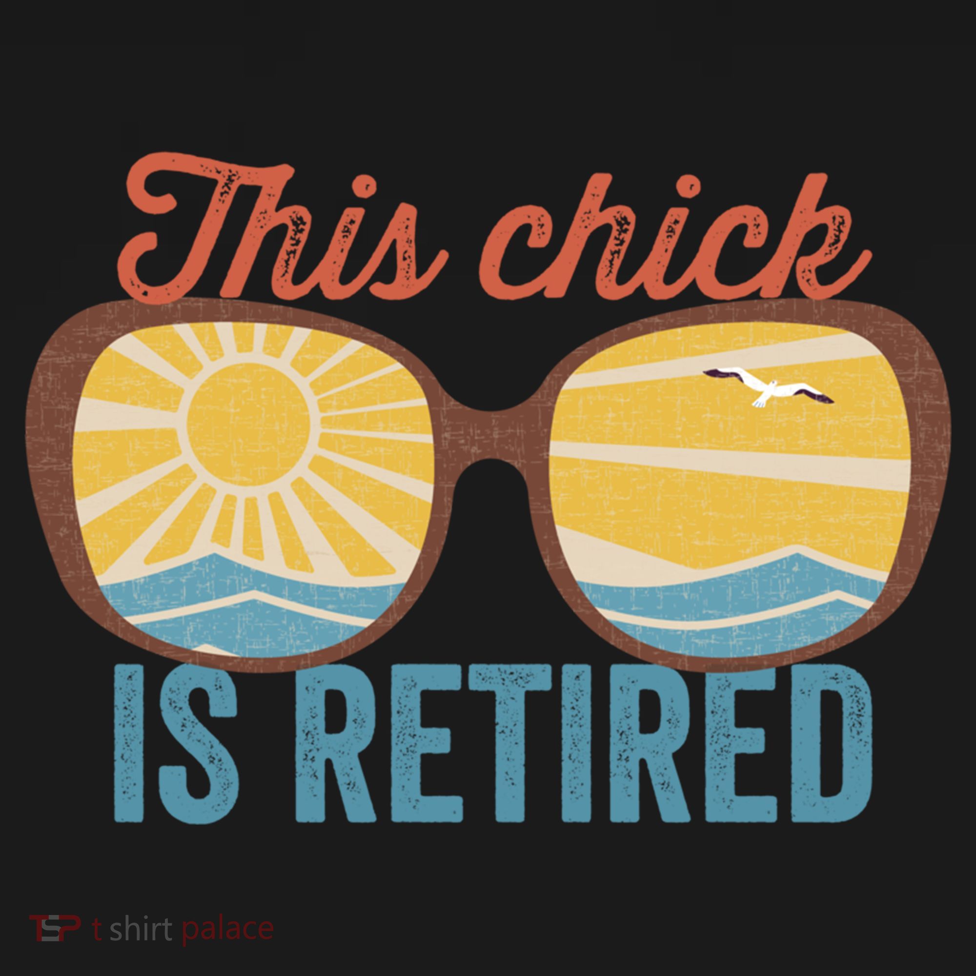 Retirement For Women This Chick Is Retired Funny Retirement Gift Women's Hoodie