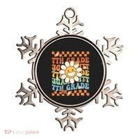Retro Groovy 7Th Grade Back To School Happy First Day School Cool Gift Ornament thumb 0
