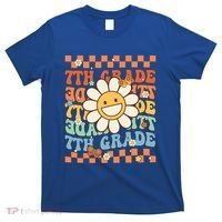 Retro Groovy 7Th Grade Back To School Happy First Day School Cool Gift T-Shirt thumb 0