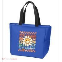 Retro Groovy 7Th Grade Back To School Happy First Day School Cool Gift Tote Bag thumb 3