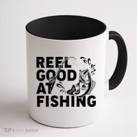 Reel Good At Fishing Coffee Mug thumb 1