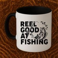 Reel Good At Fishing Coffee Mug thumb 2