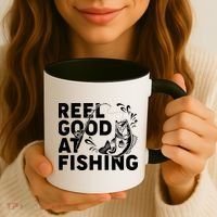 Reel Good At Fishing Coffee Mug thumb 3