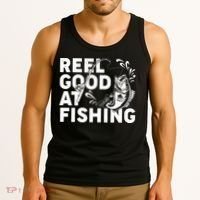 Reel Good At Fishing Tank Top thumb 3