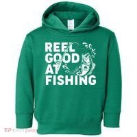 Reel Good At Fishing Toddler Hoodie thumb 0