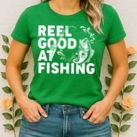 Reel Good At Fishing Women's T-Shirt thumb 2
