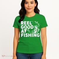 Reel Good At Fishing Women's T-Shirt thumb 4