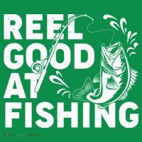 Reel Good At Fishing Kids Hoodie thumb 5