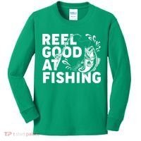 Reel Good At Fishing Kids Long Sleeve Shirt thumb 0