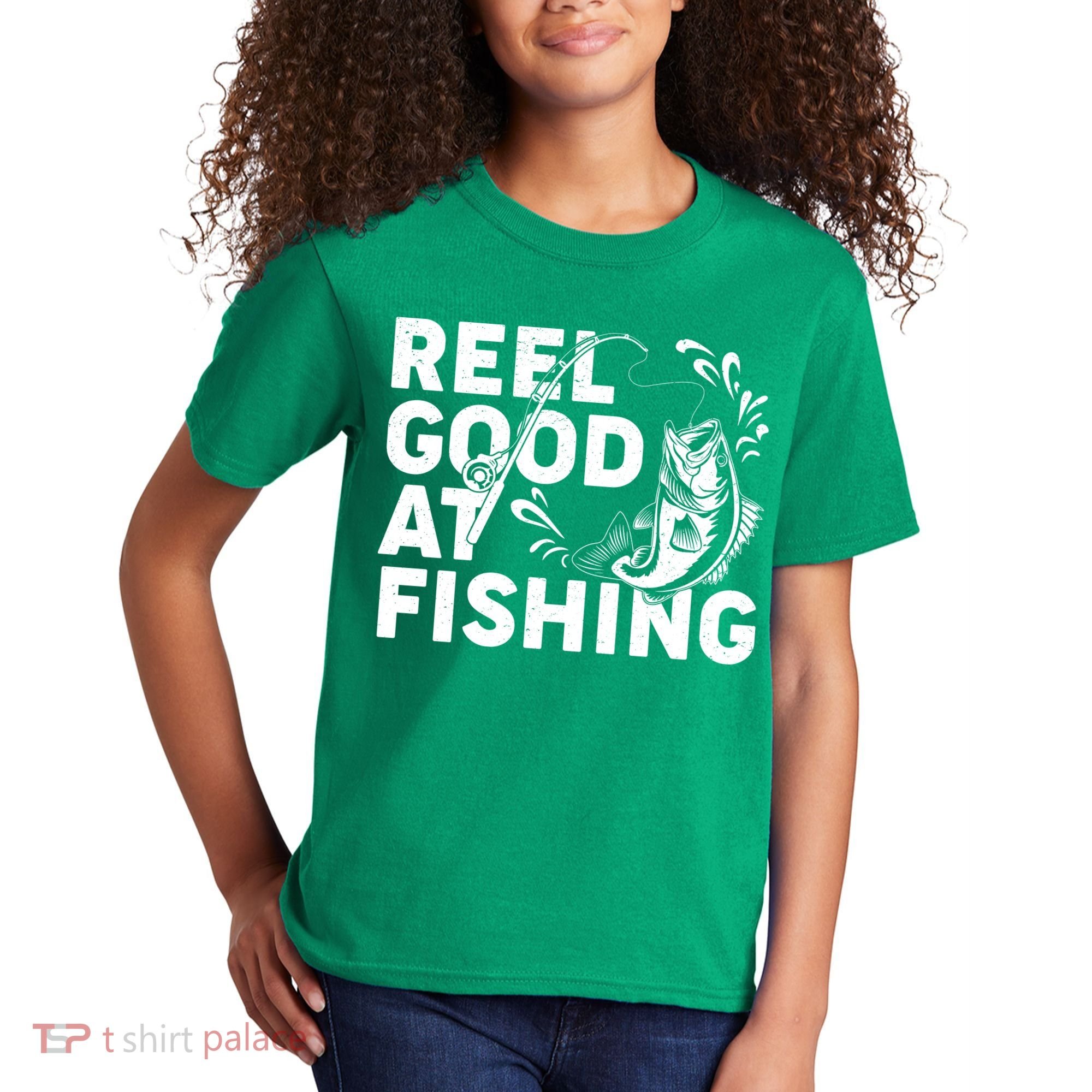 Reel Good At Fishing Kids T-Shirt