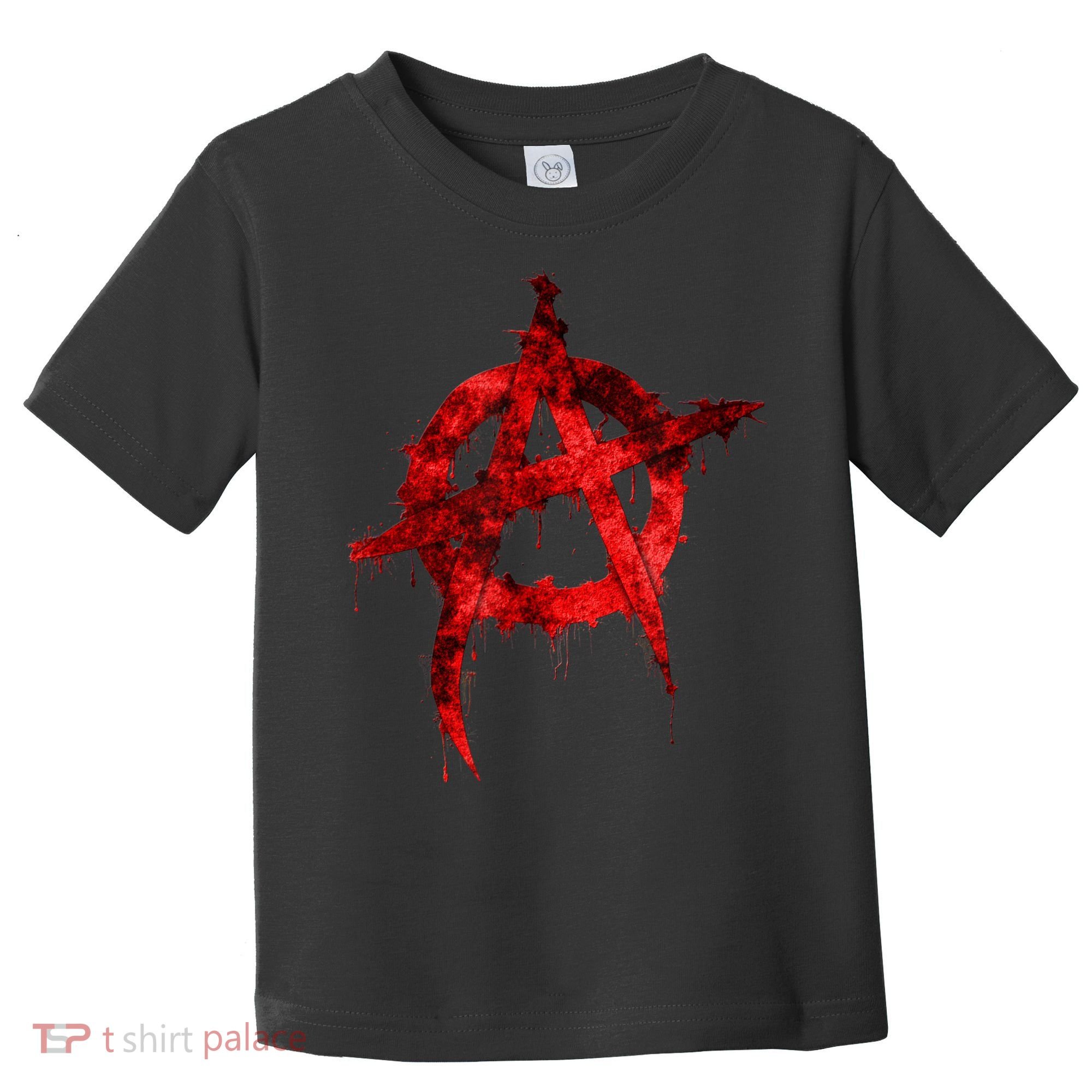 Red Graffiti Anarchy Symbol Toddler T-Shirt