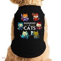 RPG Gamer And Cats D20 Dice Nerdy  Doggie Tank thumb 0