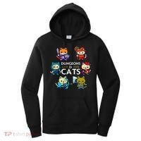 RPG Gamer And Cats D20 Dice Nerdy  Women's Hoodie thumb 0