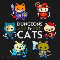 RPG Gamer And Cats D20 Dice Nerdy  Women's Hoodie thumb 2