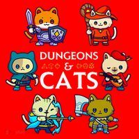 RPG Gamer And Cats D20 Dice Nerdy  Santa Hat thumb 1