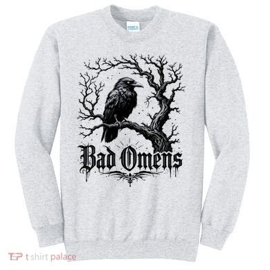 Raven Gothic Art Crow Design Great Gift Sweatshirt