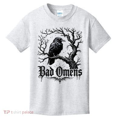 Raven Gothic Art Crow Design Great Gift Kids T-Shirt