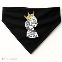 RGB Queen Crown Quote Tribute Ruth Bader Ginsburg USA-Made Doggie Bandana thumb 0