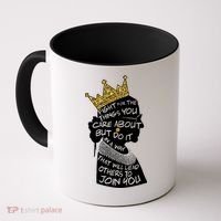 RGB Queen Crown Quote Tribute Ruth Bader Ginsburg Coffee Mug thumb 0