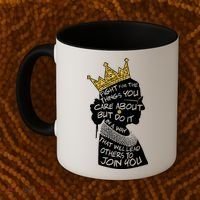 RGB Queen Crown Quote Tribute Ruth Bader Ginsburg Coffee Mug thumb 2