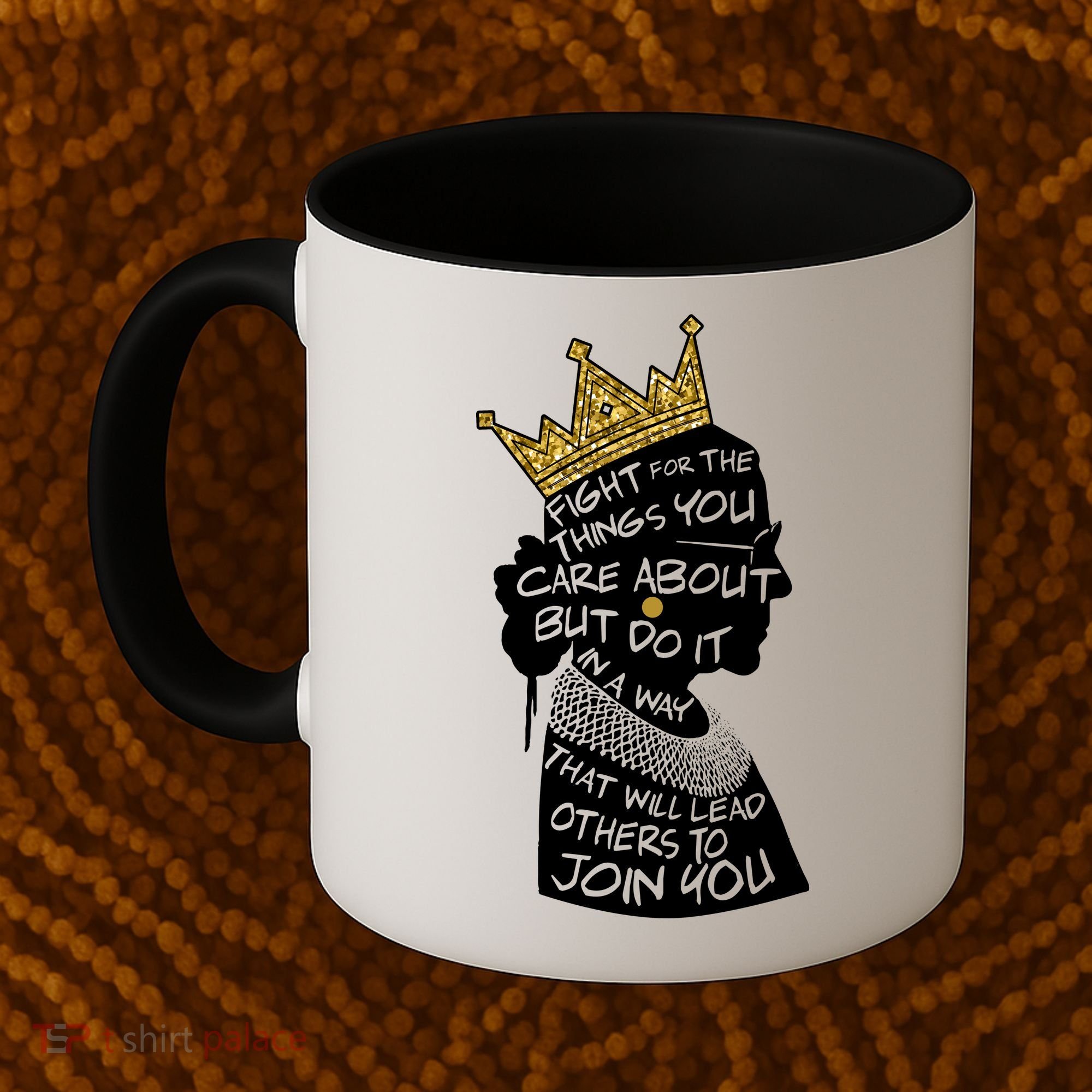 RGB Queen Crown Quote Tribute Ruth Bader Ginsburg Coffee Mug