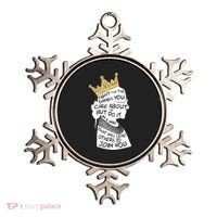 RGB Queen Crown Quote Tribute Ruth Bader Ginsburg Ornament thumb 0