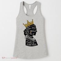 RGB Queen Crown Quote Tribute Ruth Bader Ginsburg Women's Tank Top thumb 0