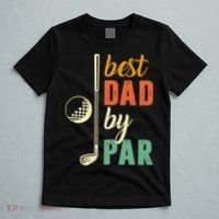 Retro Golf Best Dad By Par Gift For Father's Day T-Shirt thumb 5