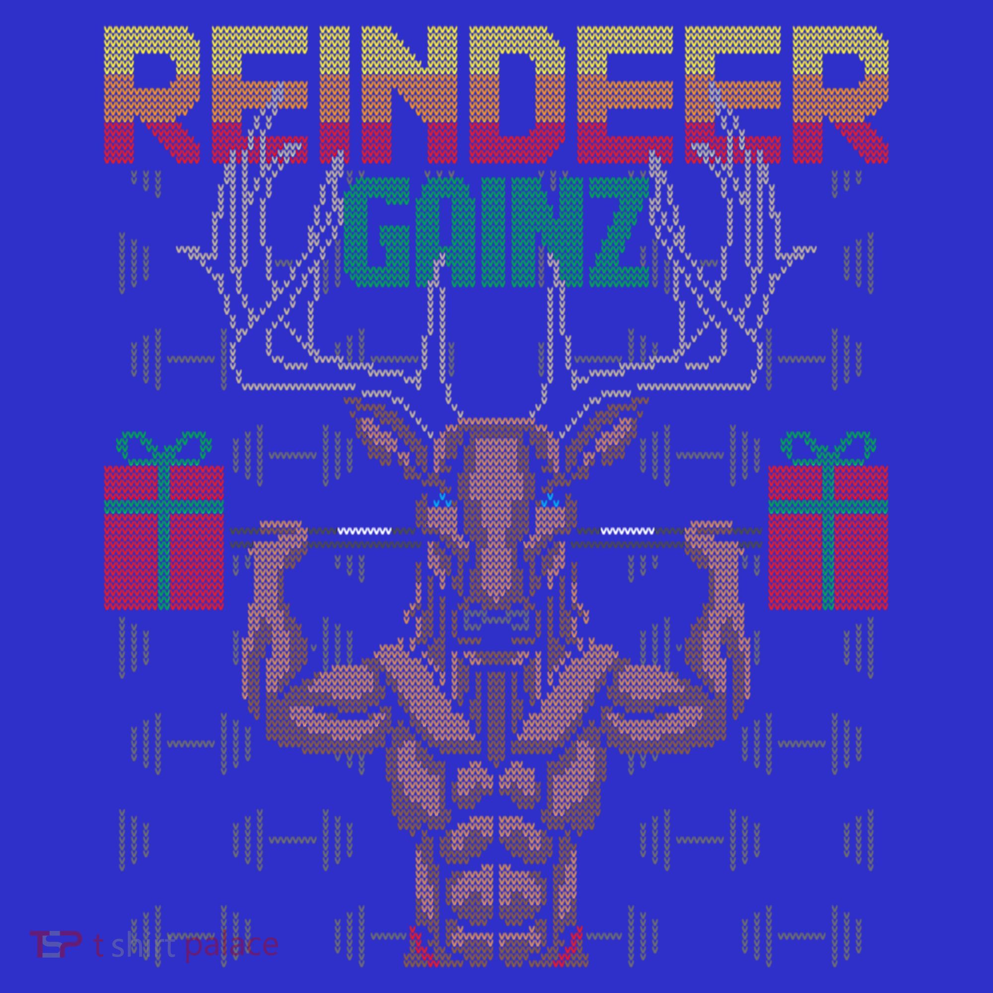 Reindeer Gainz Brodolf Ugly Christmas Sweater Gym Workout Great Gift Tote Bag