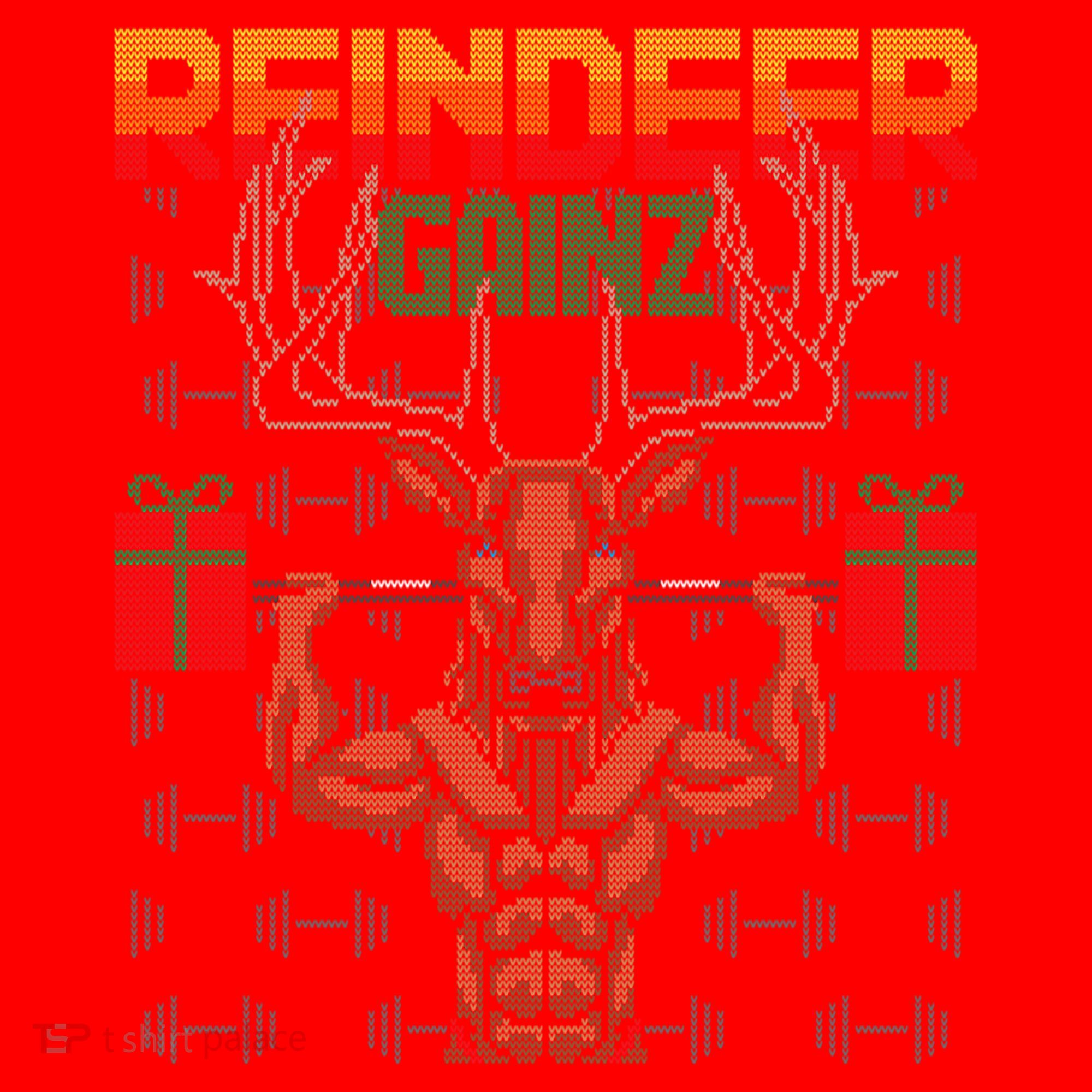 Reindeer Gainz Brodolf Ugly Christmas Sweater Gym Workout Great Gift Santa Hat