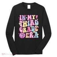 Retro Groovy Back To School In My Third Grade Era Long Sleeve Shirt thumb 0
