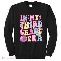 Retro Groovy Back To School In My Third Grade Era Sweatshirt thumb 0