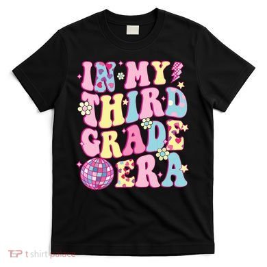 Retro Groovy Back To School In My Third Grade Era T-Shirt
