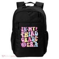 Retro Groovy Back To School In My Third Grade Era Backpack thumb 0