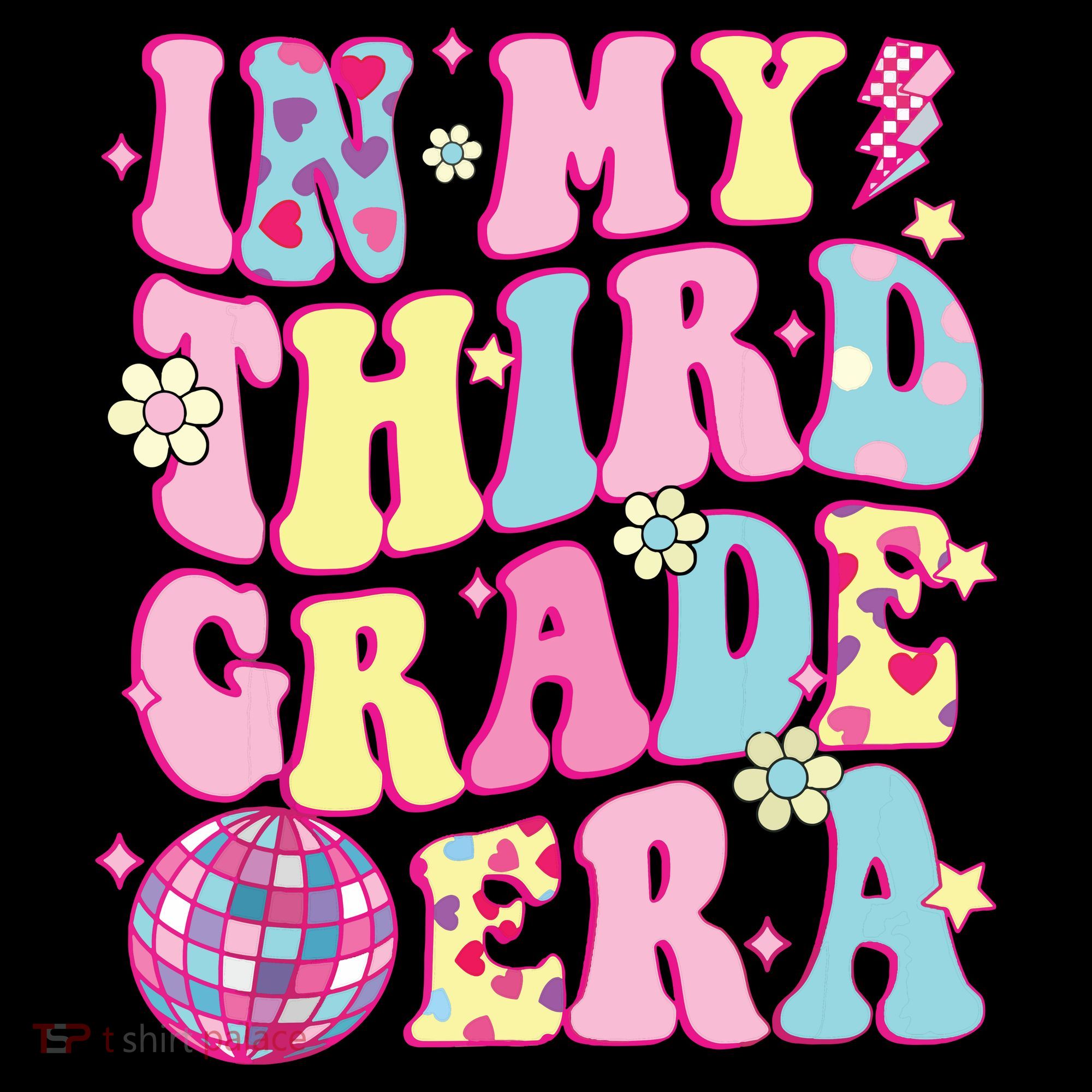 Retro Groovy Back To School In My Third Grade Era Coffee Mug