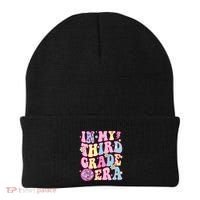 Retro Groovy Back To School In My Third Grade Era Beanie thumb 0
