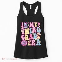 Retro Groovy Back To School In My Third Grade Era Women's Tank Top thumb 0