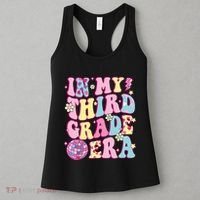 Retro Groovy Back To School In My Third Grade Era Women's Tank Top thumb 3
