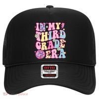 Retro Groovy Back To School In My Third Grade Era Hat thumb 0
