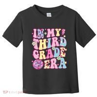 Retro Groovy Back To School In My Third Grade Era Toddler T-Shirt thumb 0