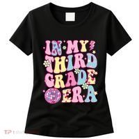 Retro Groovy Back To School In My Third Grade Era Women's T-Shirt thumb 0