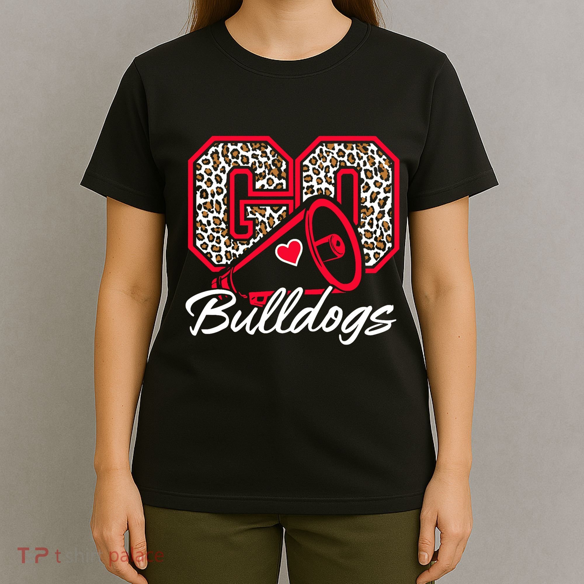 Retro Go Bulldogs Vintage Style Classic T-Shirt