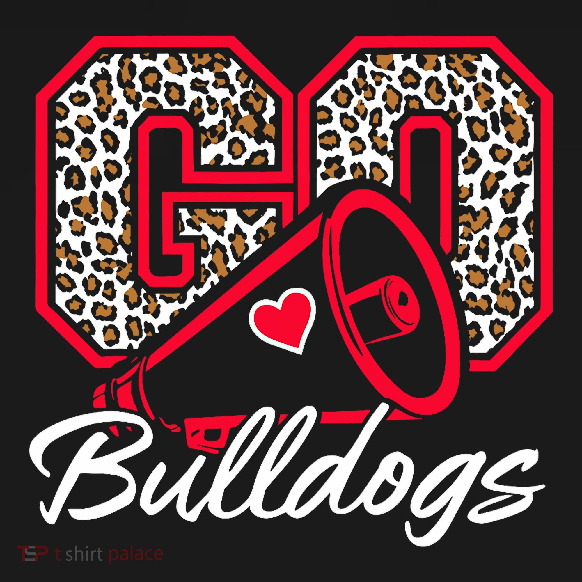 Retro Go Bulldogs Vintage Style Classic T-Shirt