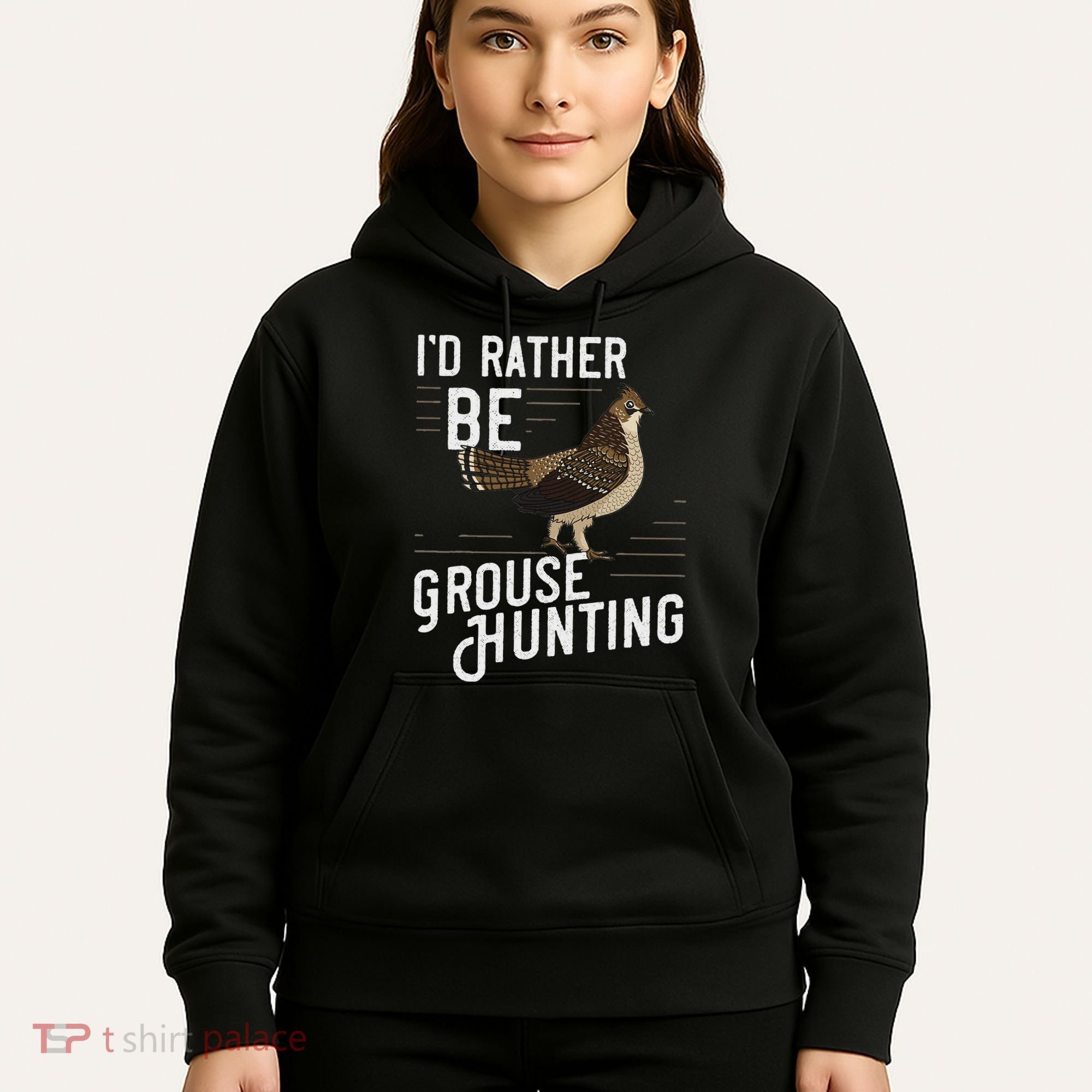 Ruffed Grouse Bird Gift Hunting Spruce Grouse Hoodie