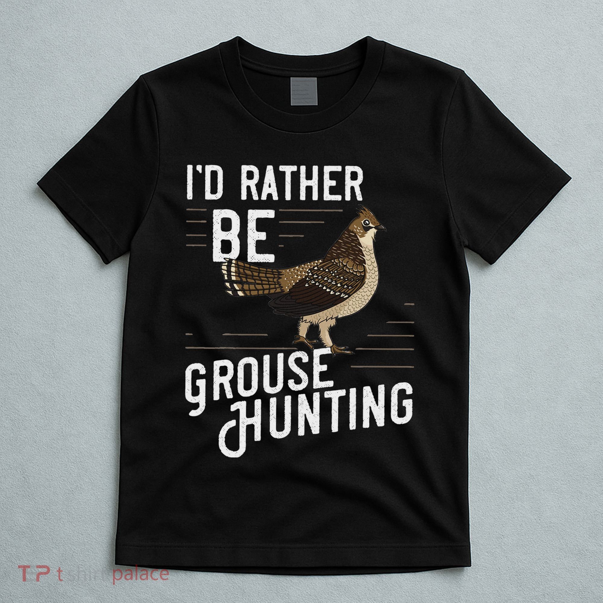Ruffed Grouse Bird Gift Hunting Spruce Grouse T-Shirt