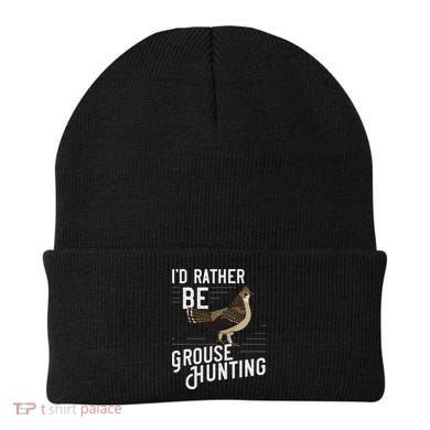 Ruffed Grouse Bird Gift Hunting Spruce Grouse Beanie