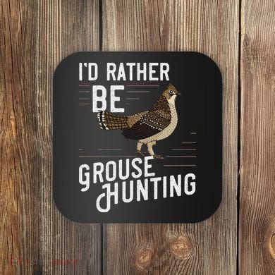 Ruffed Grouse Bird Gift Hunting Spruce Grouse Coaster