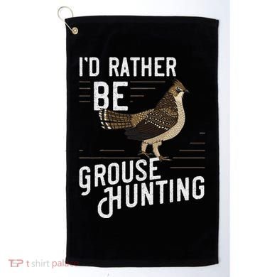 Ruffed Grouse Bird Gift Hunting Spruce Grouse Golf Towel