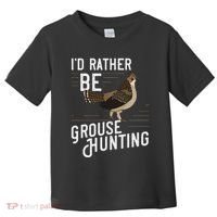 Ruffed Grouse Bird Gift Hunting Spruce Grouse Toddler T-Shirt thumb 0