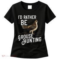 Ruffed Grouse Bird Gift Hunting Spruce Grouse Women's T-Shirt thumb 0